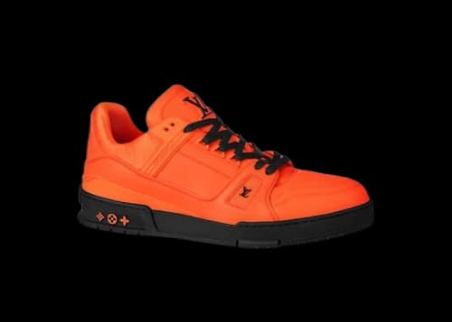 Louis Vuitton LV Trainer Orange Black