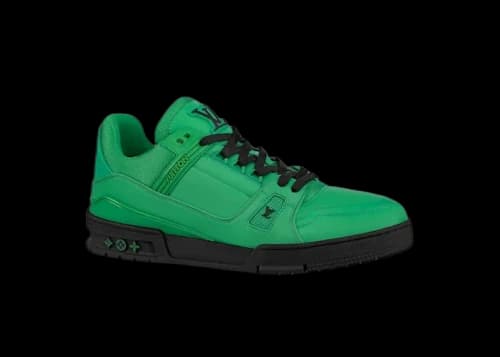 Louis Vuitton LV Trainer Green Black