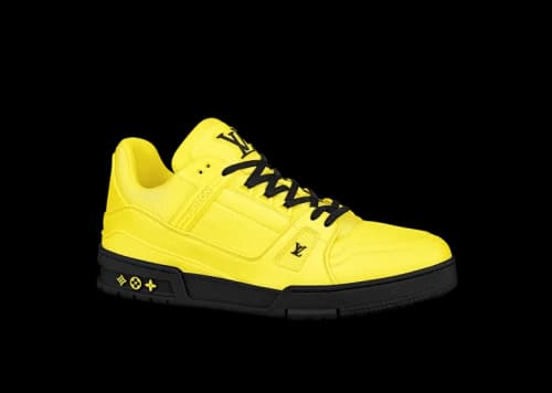 Louis Vuitton Trainer Yellow