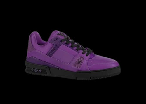 Louis Vuitton LV Trainer Violet Black