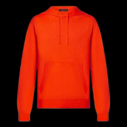 LOUIS VUITTON FW21 Logo Embossing Orange