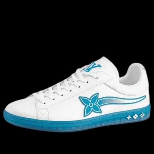 LOUIS VUITTON Luxembourg Samothrace Trainers 'White Blue'