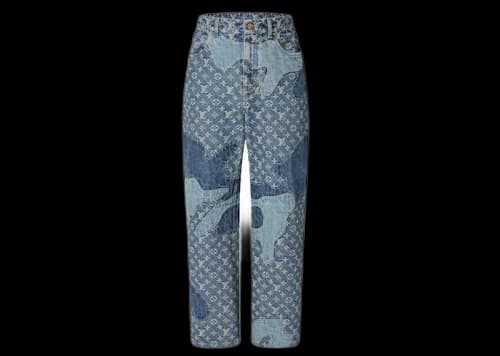 Louis Vuitton x Nigo Monogram Patchwork Denim Pants Indigo