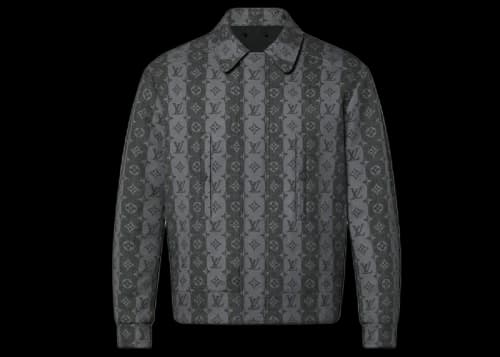 Louis Vuitton x Nigo Reversible Padded Blouson Deep Grey