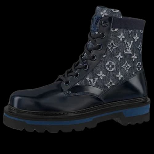 LOUIS VUITTON LV Ranger Ankle Boots 'Grey'