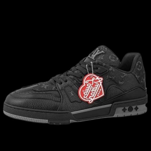LOUIS VUITTON x Nigo LV Trainers 'Black Denim'
