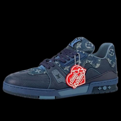 LOUIS VUITTON x Nigo LV Trainers 'Blue Denim'