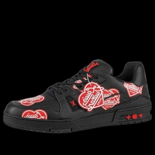 Nigo x Louis Vuitton Trainer 'Heart - Black'