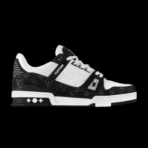 Louis Vuitton Trainer 'White Black Denim'