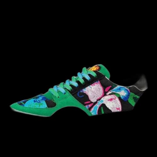 LOUIS VUITTON Ollie Sneakers 'Green Paint Style'