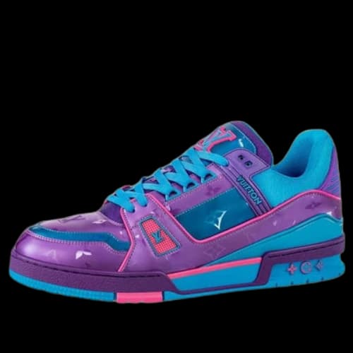 LOUIS VUITTON Trainers 'Blue Purple Pink'