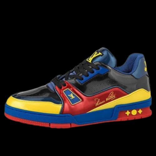 LOUIS VUITTON Trainers 'Black Yellow Blue'