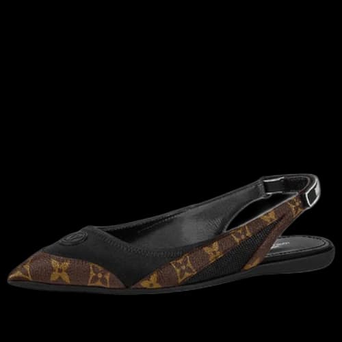 LOUIS VUITTON LV Archlight Flat Mules 'Black with Brown Monogram' (Women's)