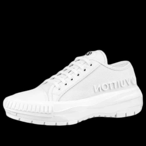 LOUIS VUITTON Squad Trainers 'White with Brown' (Women's)