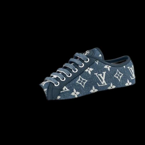 LOUIS VUITTON LV Squad Sneakers 'Denim Monogram' (Women's)