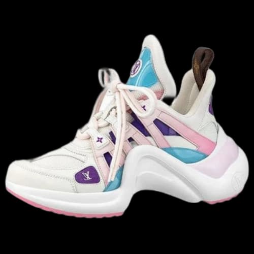 LOUIS VUITTON Archlight 1.0 Sneakers 'White Purple Pink' (Women's)