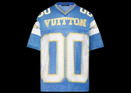 Louis Vuitton Sporty T-shirt with Patch Blue
