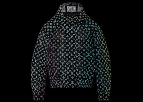 Louis Vuitton Gradient Monogram Mesh Blouson Black