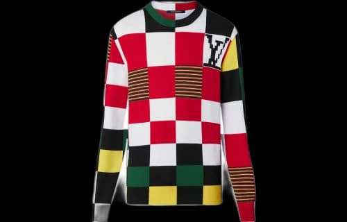 Louis Vuitton Intarsia Pullover Multicolor