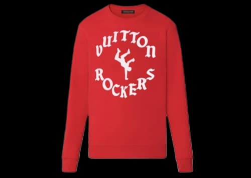 Louis Vuitton Vuitton Rockers Crewneck Rio Red