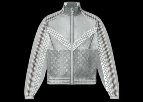 Louis Vuitton Organza Track Top Translucent