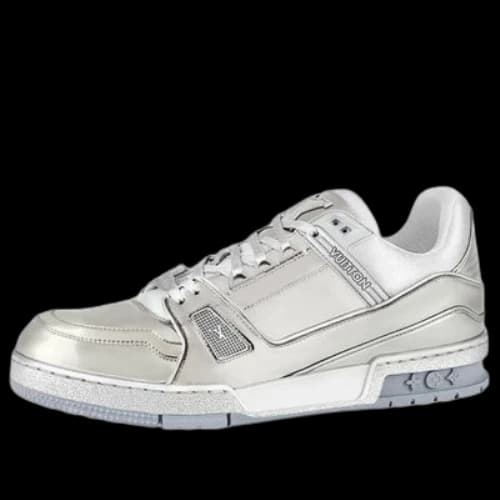 LOUIS VUITTON Trainer Sneakers 'Silver'