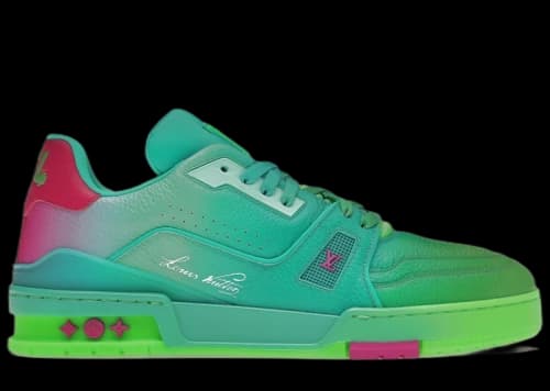 Louis Vuitton Trainer Green Ombre