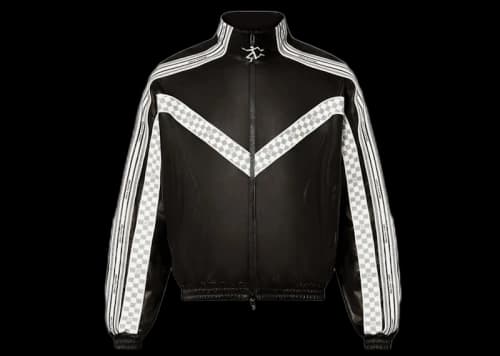 Louis Vuitton Leather Track Blouson Black