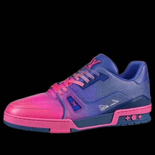 LOUIS VUITTON Trainer Sneakers 'Purple Pink Ombre' (Women's)