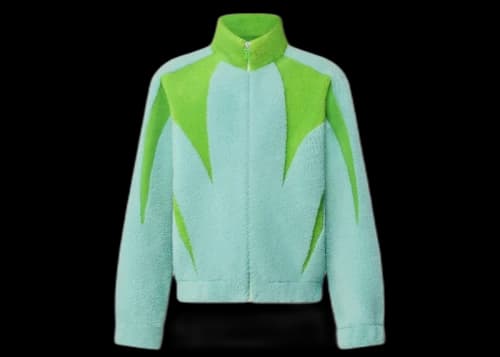 Louis Vuitton Shearling Tracksuit Aqua