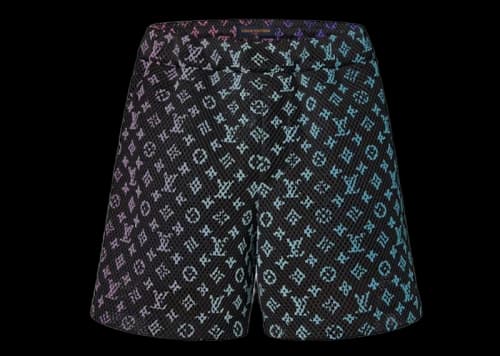 Louis Vuitton Mesh Shorts Black