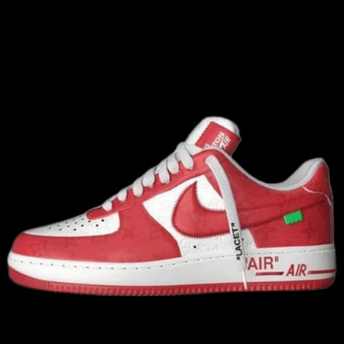Nike x LOUIS VUITTON LV Air Force 1 Low 'Red White'