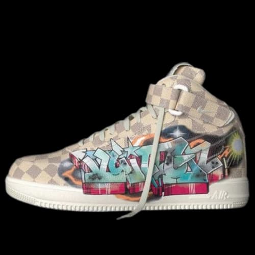 Nike x LOUIS VUITTON LV Air Force 1 Mid 'Beige'