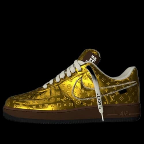 Nike x LOUIS VUITTON LV Air Force 1 Low 'Gold'