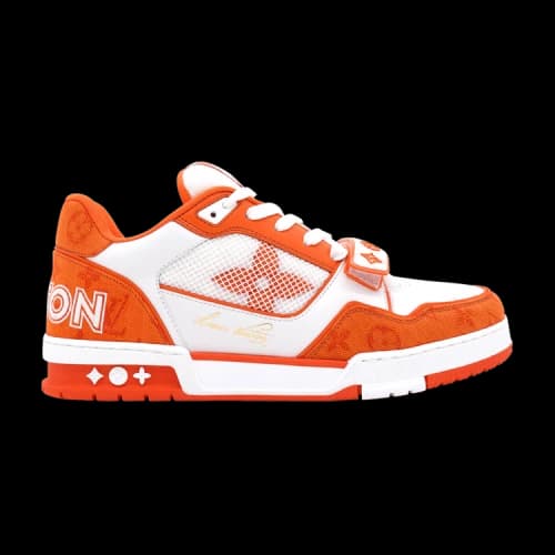 LOUIS VUITTON LV Trainer 'White Orange Velcro'