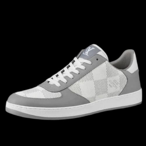 LOUIS VUITTON LV Rivoli Sneakers 'Grey with Plaid'