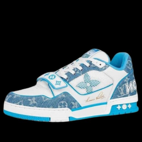 LOUIS VUITTON LV Trainer 'Monogram Denim Blue'