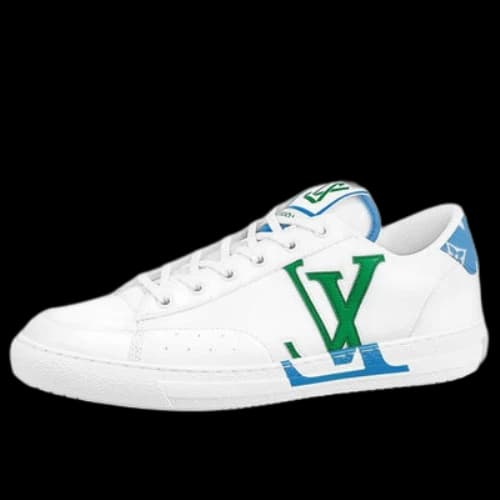LOUIS VUITTON Charlie Sneakers 'White Blue Green'