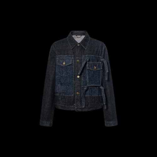 Louis Vuitton Karakoram Denim Jacket Blue