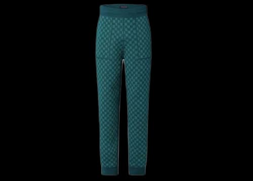 Louis Vuitton Reversible Damier Pants Peacock Blue