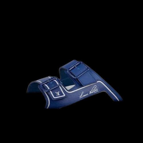 LOUIS VUITTON LV Trainer Sandals 'Navy'