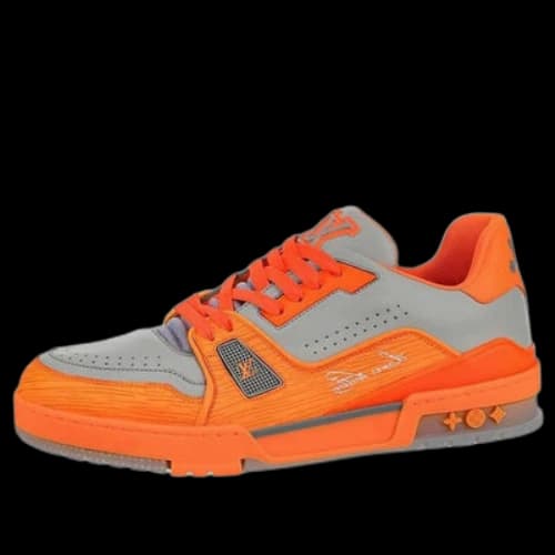 LOUIS VUITTON Trainer Sneakers 'Orange'