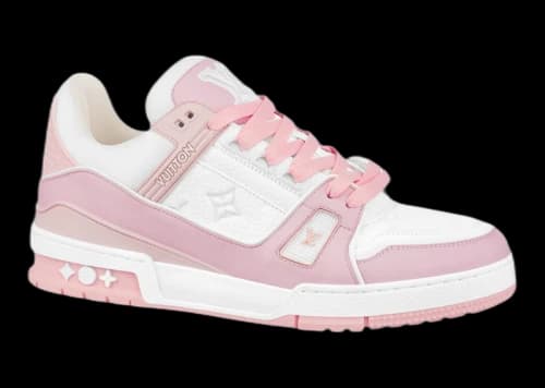 Louis Vuitton Trainer Pink Rose