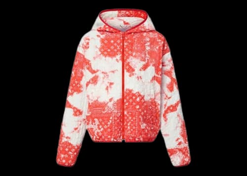 Louis Vuitton Monogram Bandana Windbreaker Orange/White