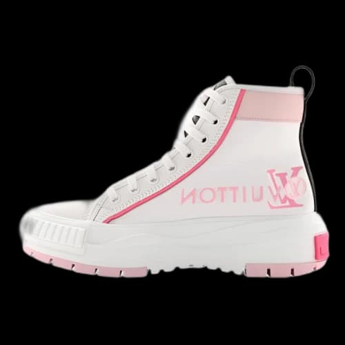 Louis Vuitton Squad Sneaker Boot 'White Pink'
