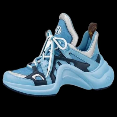LOUIS VUITTON LV Archlight Sneakers 'Blue Silver' (Women's)