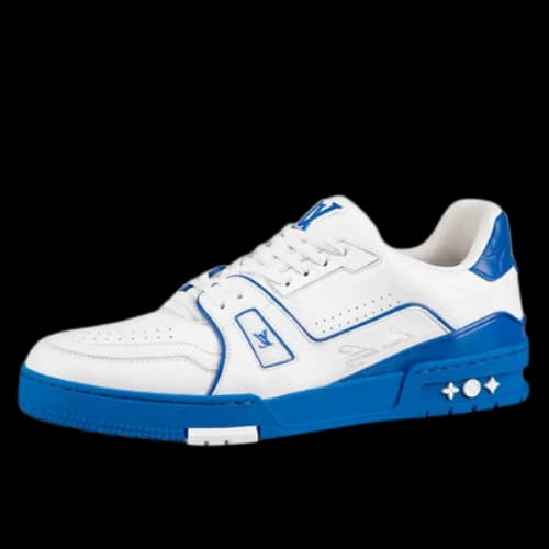 LOUIS VUITTON LV Trainers 'White with Blue'
