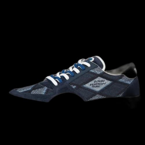 LOUIS VUITTON LV Ollie Richelieu Sneakers 'Blue'