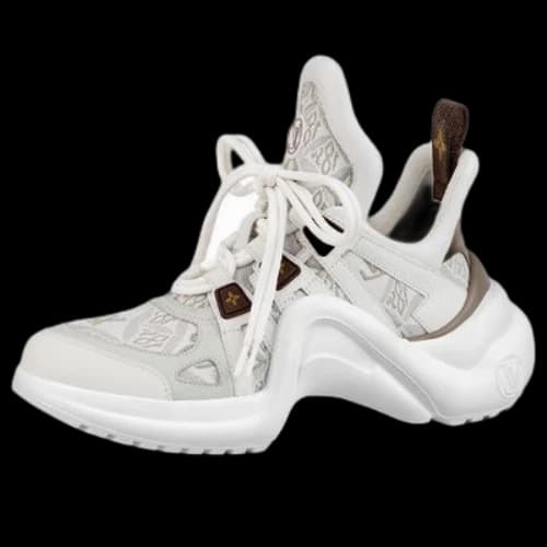 LOUIS VUITTON Archlight 1.0 Sneakers 'Beige with Monogram' (Women's)
