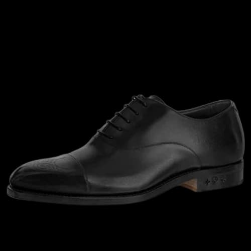 LOUIS VUITTON Monceau Flex Richelieu Derby Shoes 'Black'